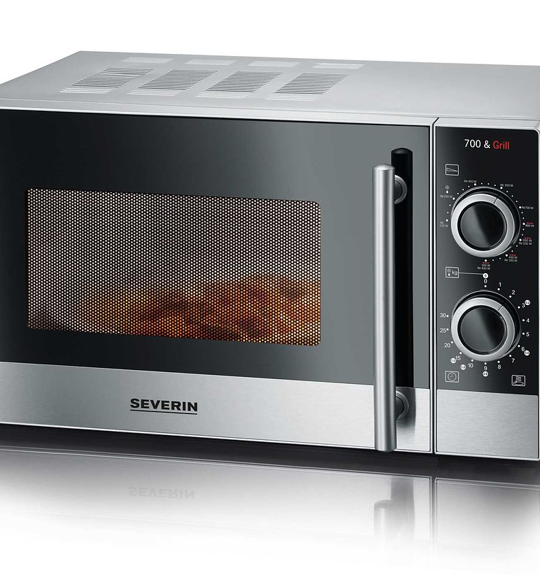 Microwave with grill, app image