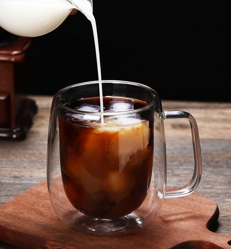 Elegant Double-Wall Insulated Glass Mug image