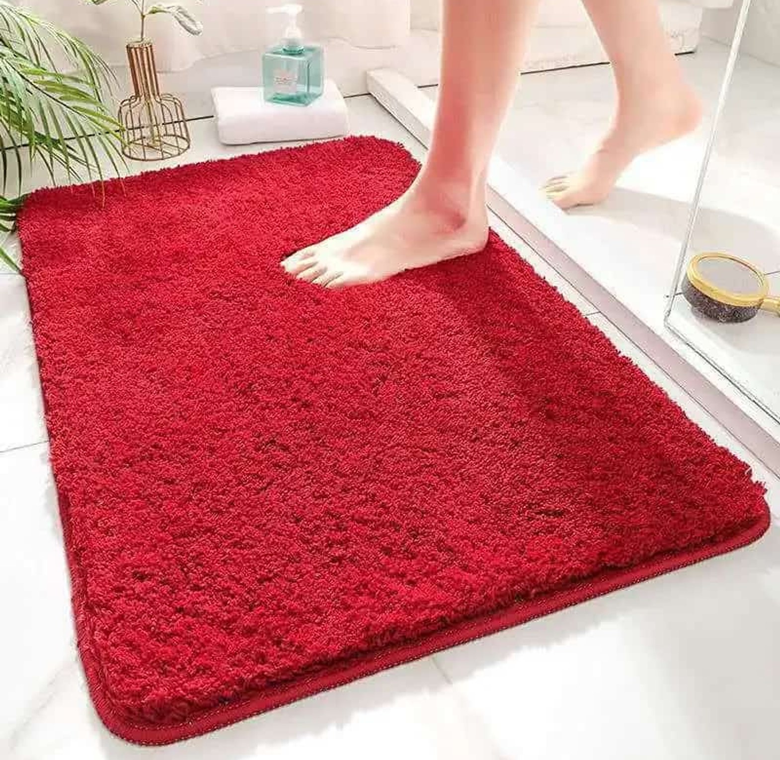 Super Water Absorbent Bathroom Floor Mat image