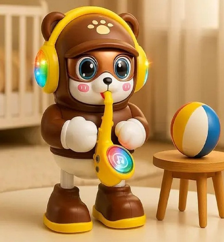 Musical Dancing Bear Toy image