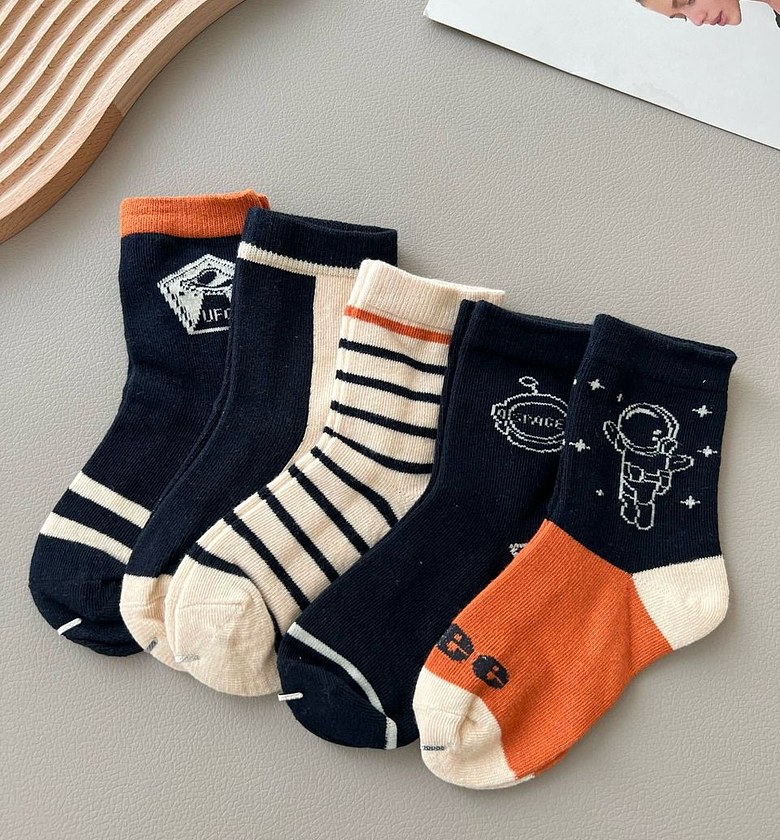 Boys Socks Set - Space image