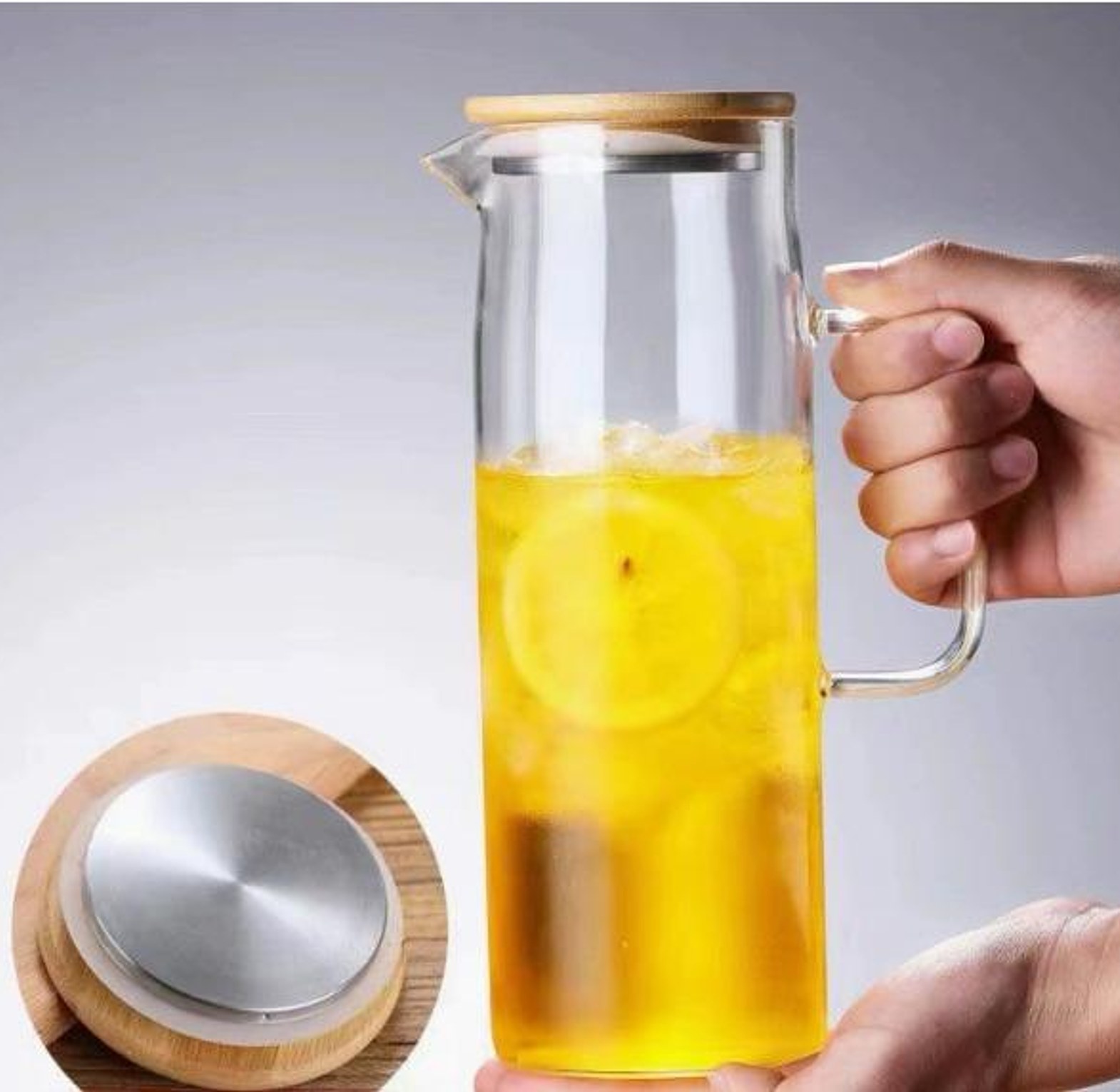 Heat Resistant Glass Water Jug image