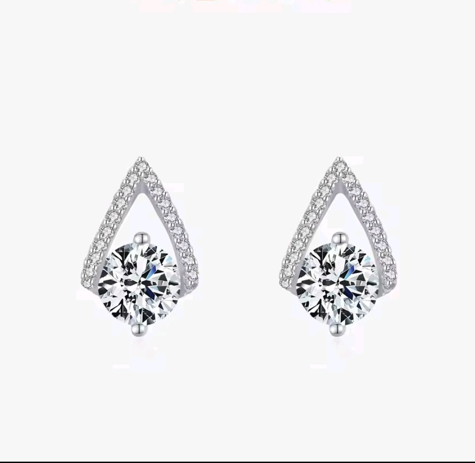 Sterling silver earrings  image