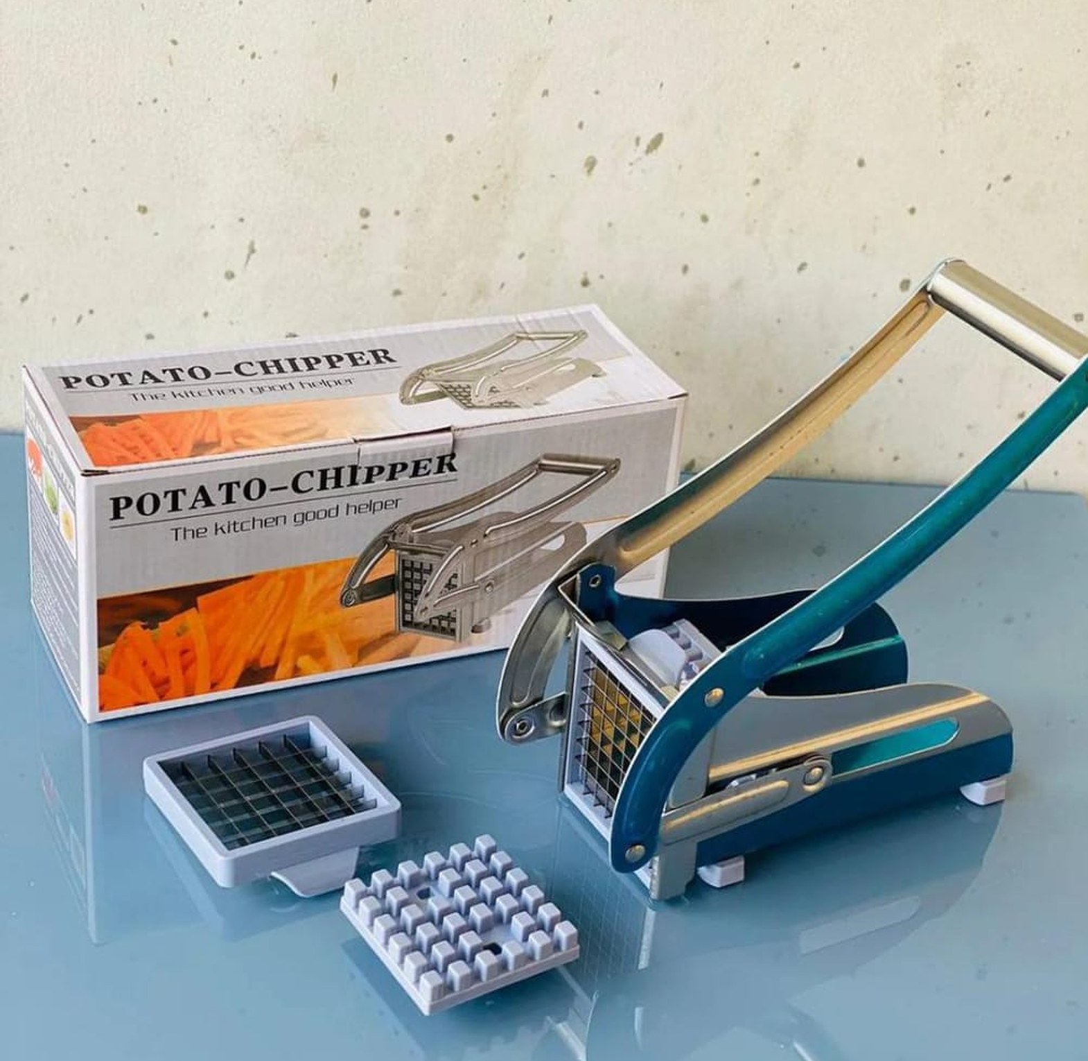 Stainless Steel Potato Chips Cutter, Slicer, Chipper image