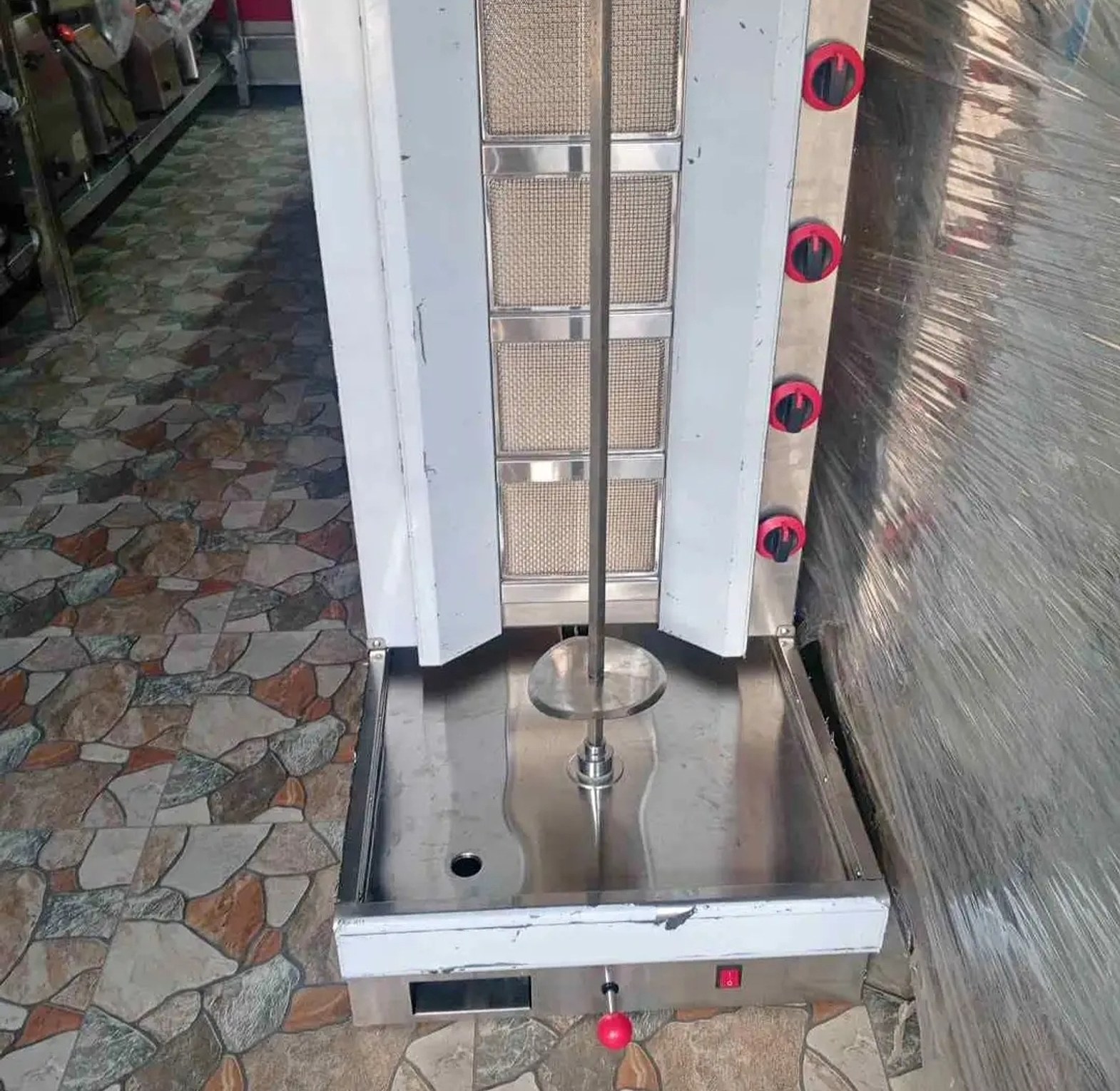 Shawarma machine 4 burners  image