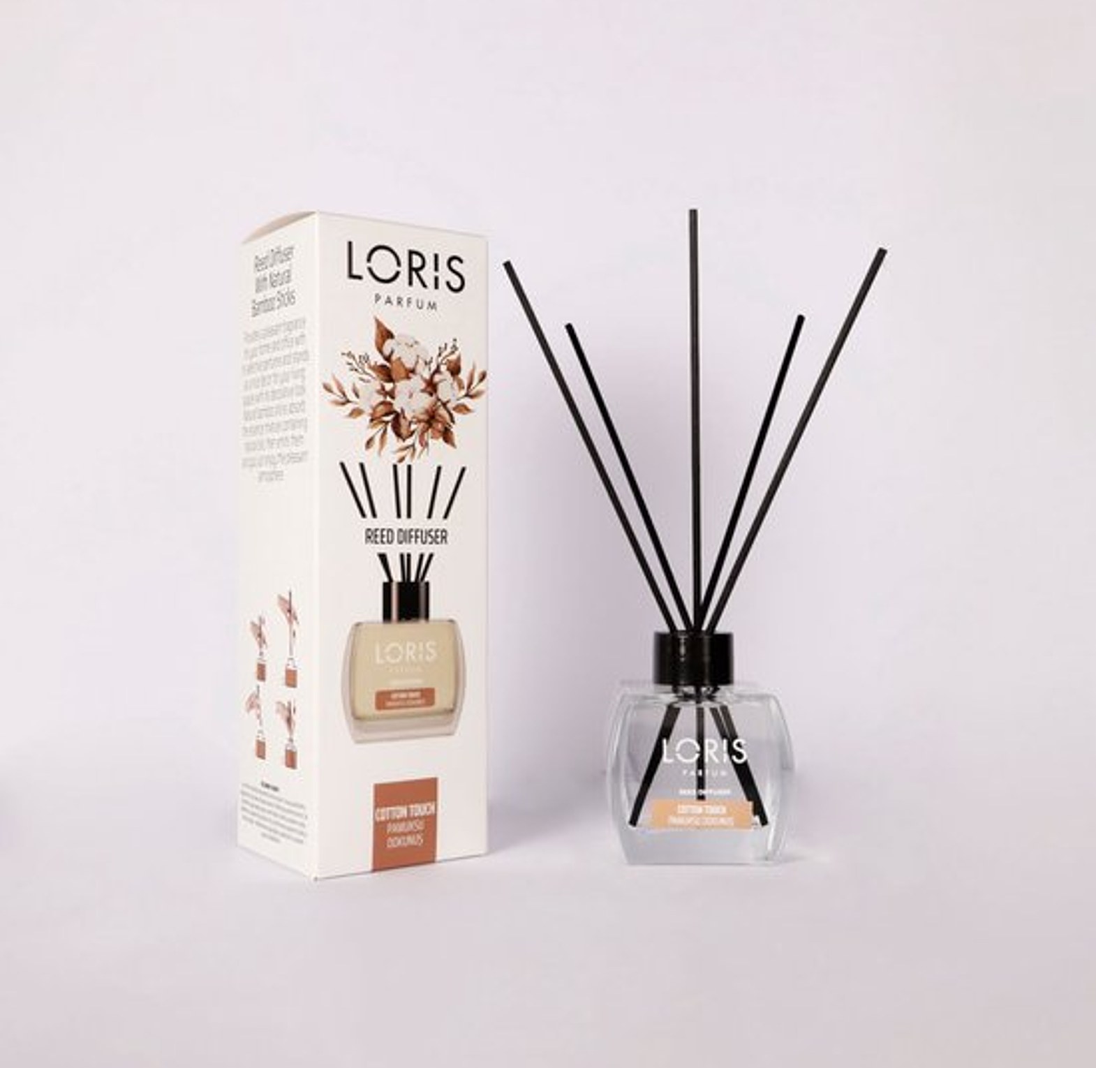 Loris Cotton Touch Reed Diffuser 120ml image