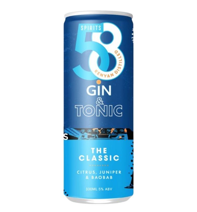 58 CLASSIC G&T CAN [330ML] image