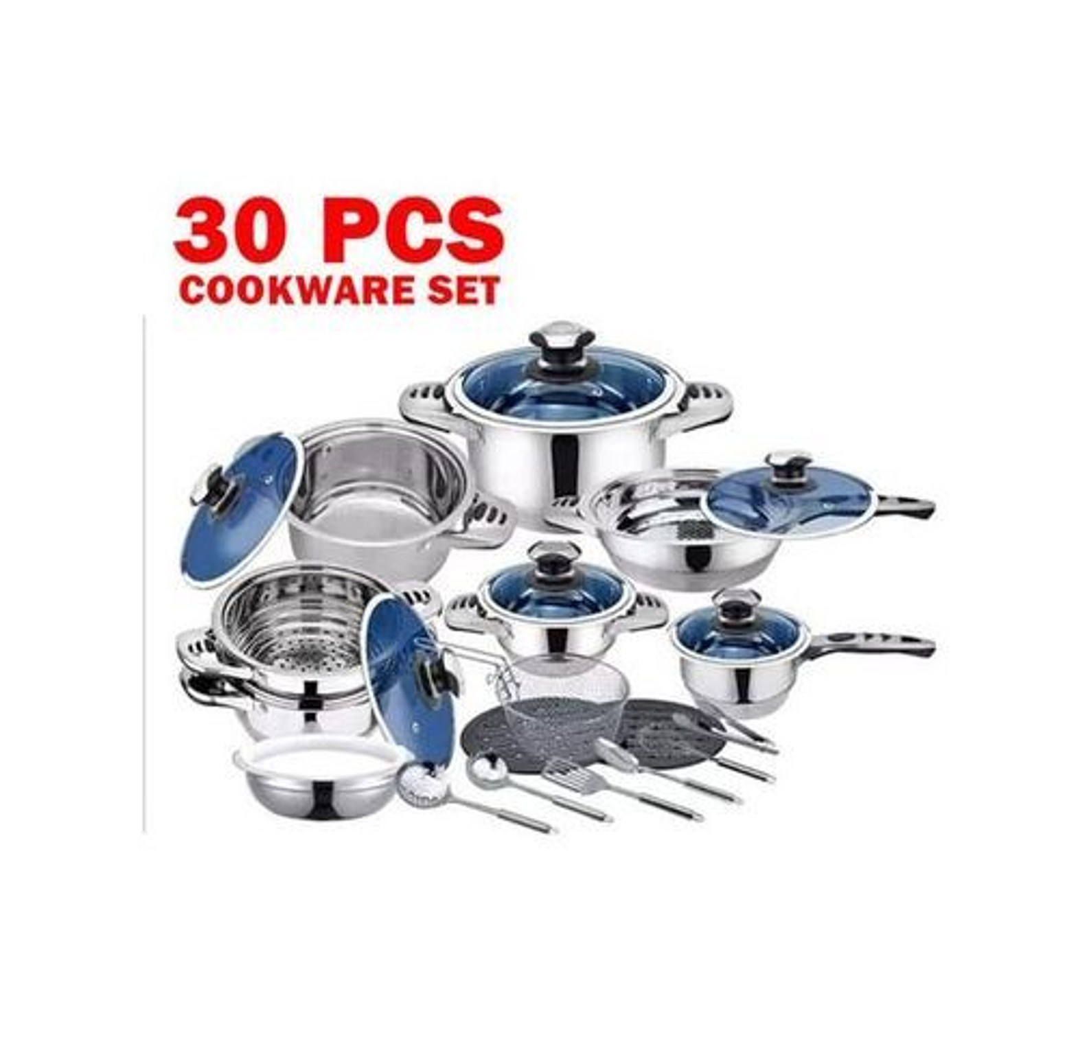 Marwa German Longlife 30pcs Heavy Duty Cookware Set Sufurias image