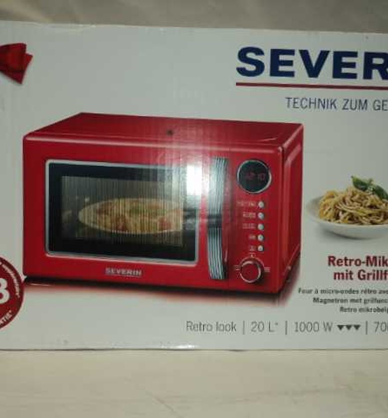 Retro Design Microwave wi image