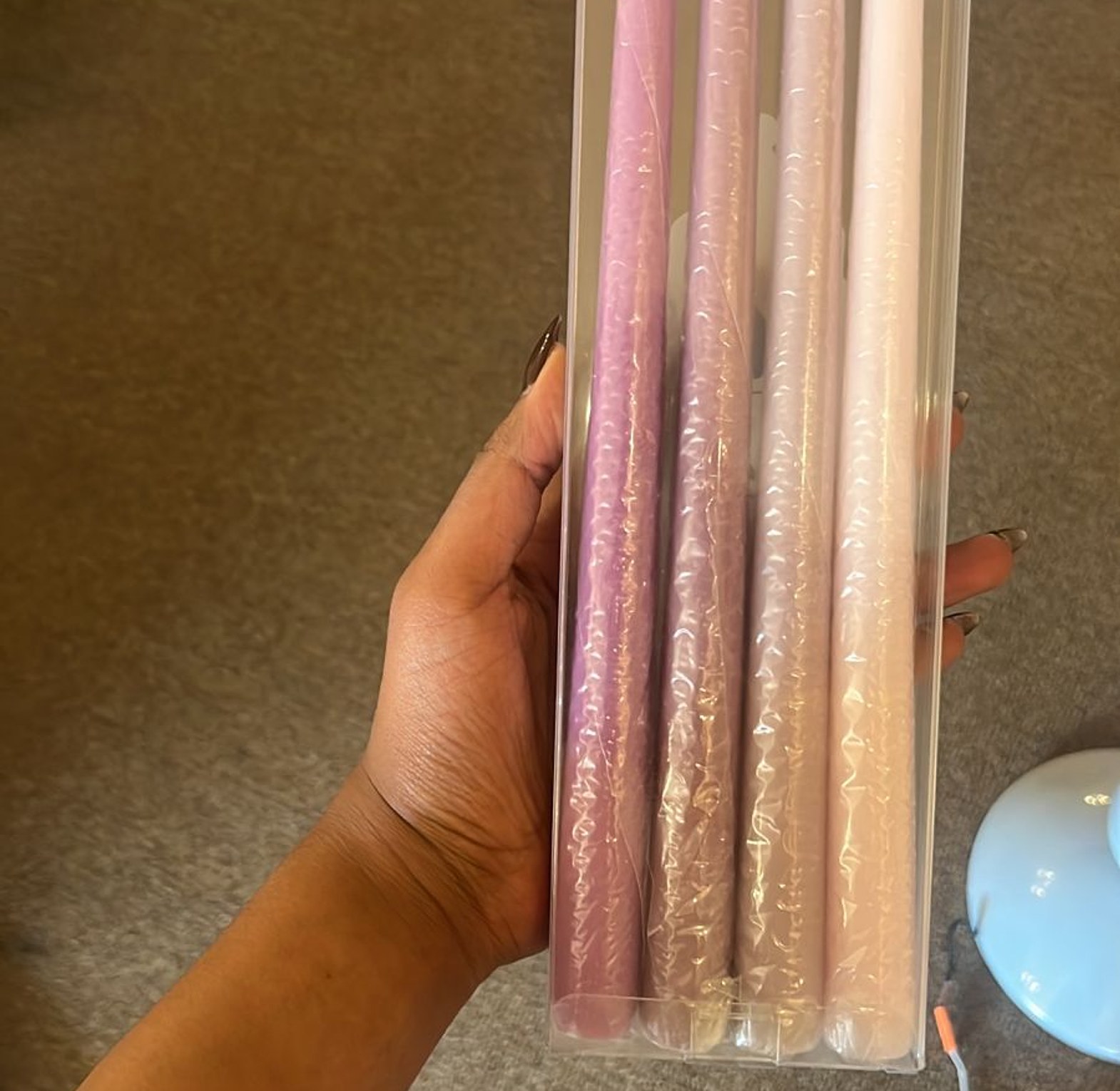 Chocolate tapper candle  image