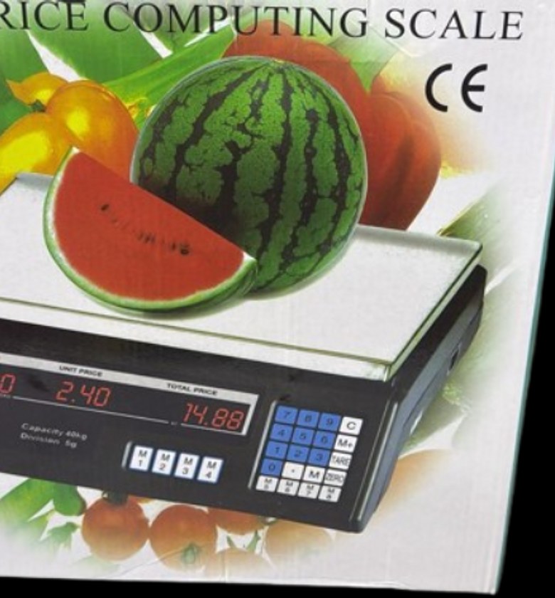 ACS-30 40kg/5g Digital Price Computing Scale for Vegetable.  image