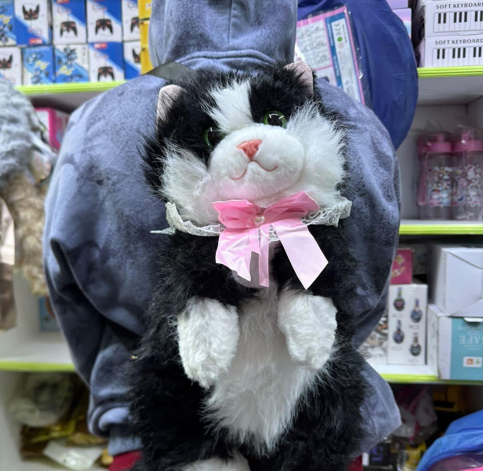  Cat Bag. Cat Shaped Backpack. image
