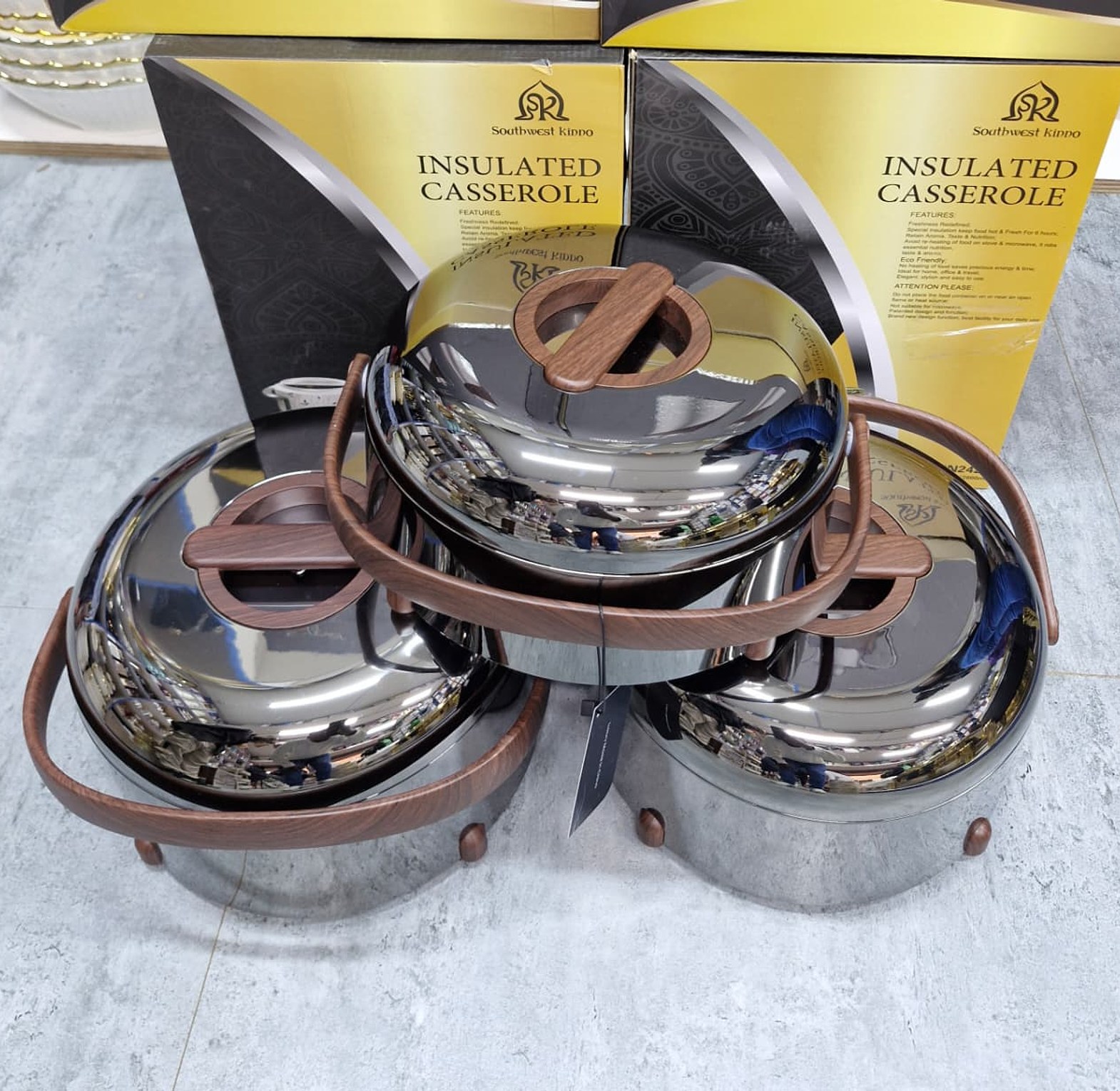 Premium Insulated Hotpot Casserole Set image