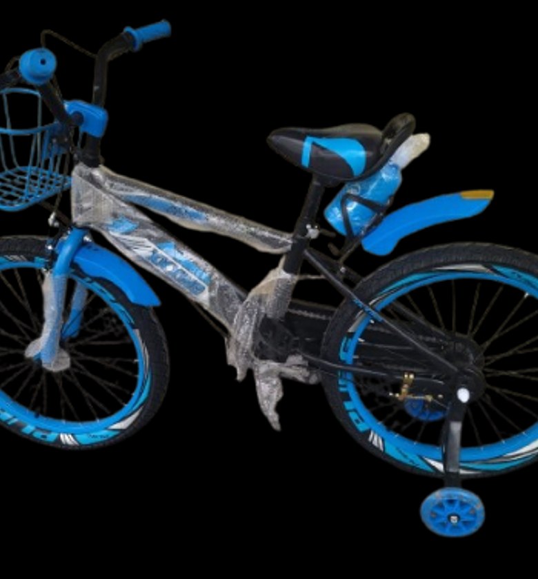 Size 20 Kids' Bicycle For Age 7yrs to 11yrs With removable training wheels image