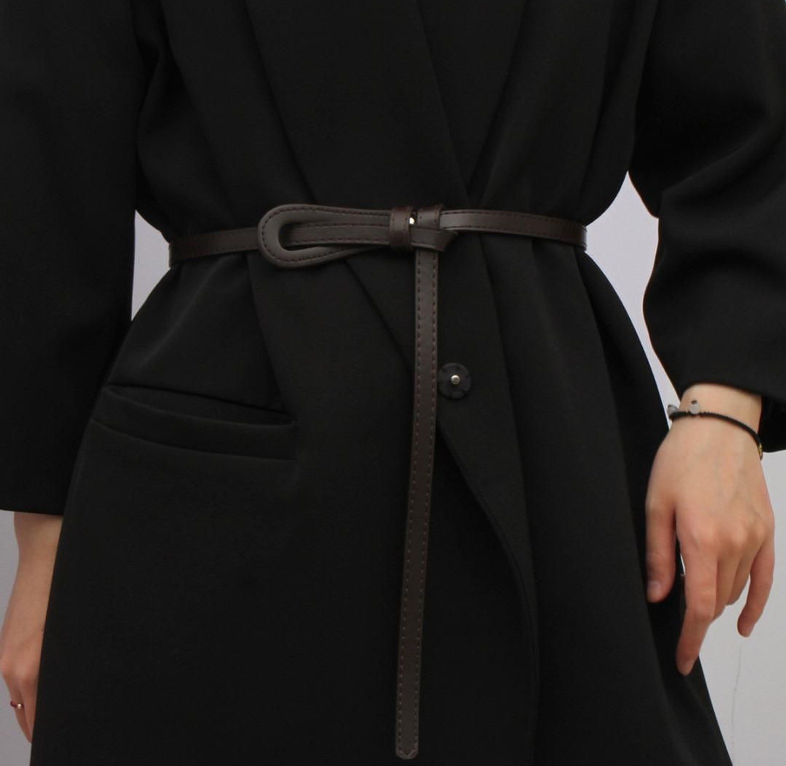 Wide Waist Wrap Belt image
