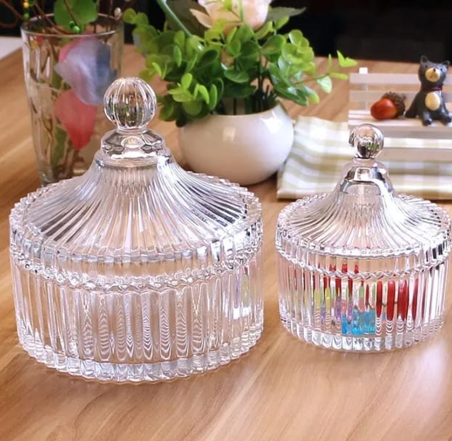 Sugar Bowl With Lid Candy Blister European Style image