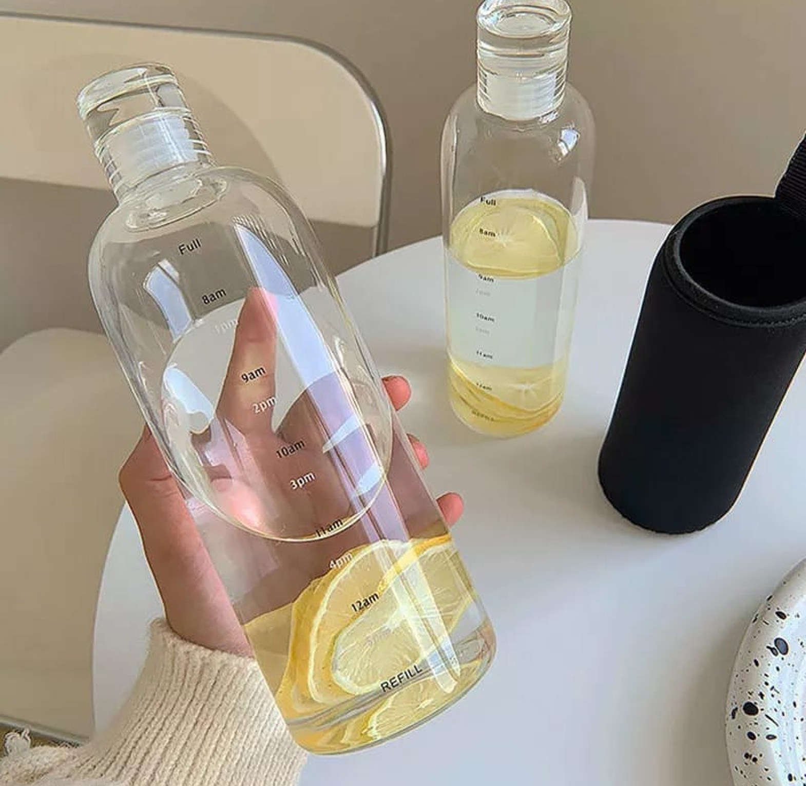 700ml PC Plastic Large Capacity Sports Water Bottle image