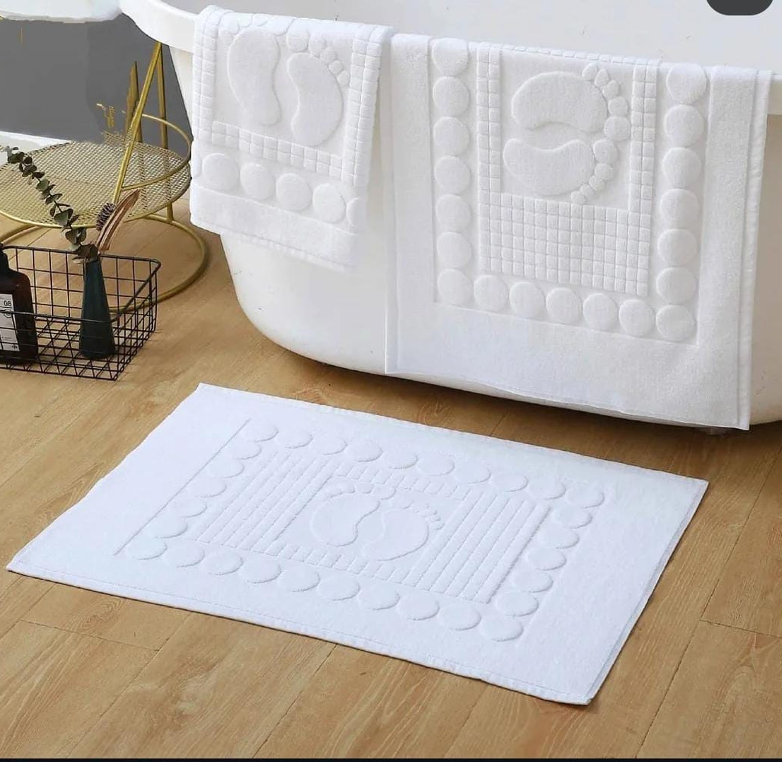 Towel Bathroom Floor Mat – 50×80 cm image