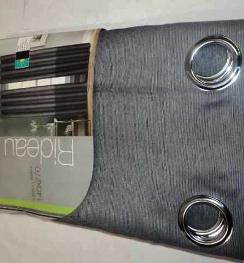 CURTAIN 140*270, black ou image