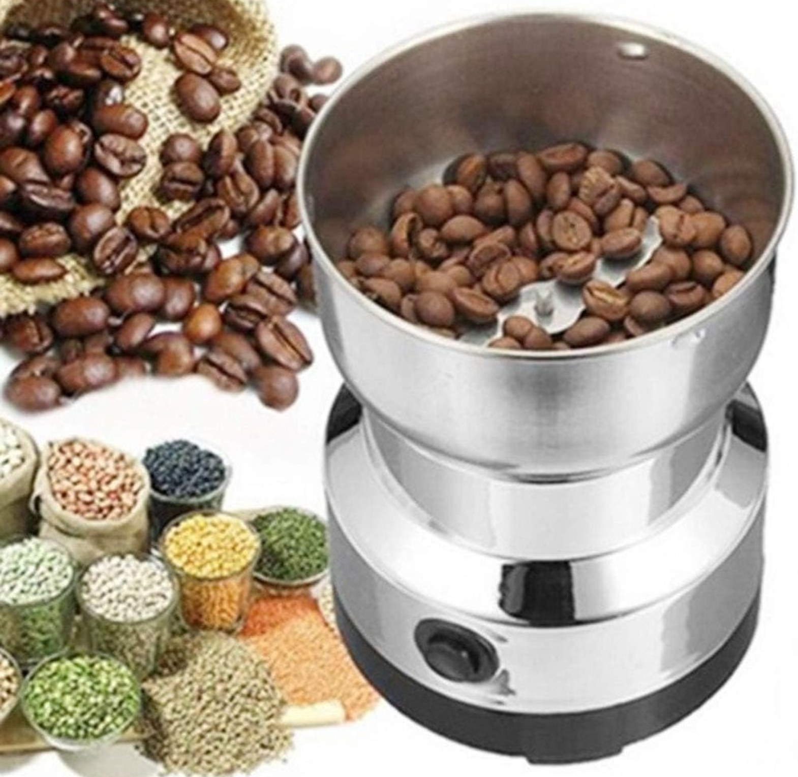 Electric Coffee and Spice Grinder image