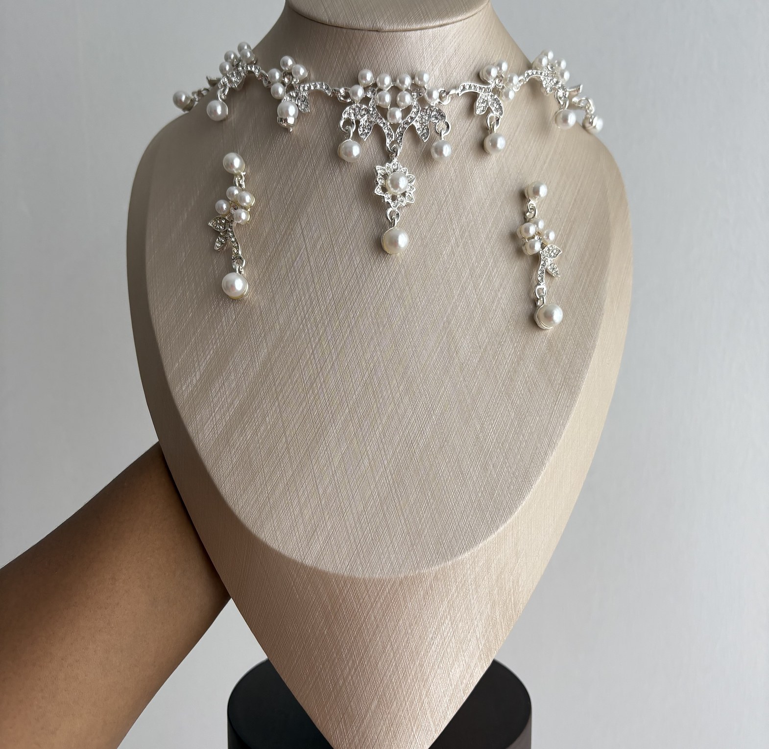Tahlia Statement Set - Silver image
