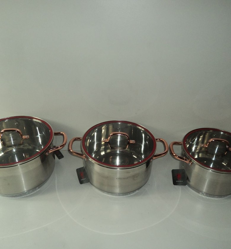 COOKWARE SET OF 3 (3X CAS image