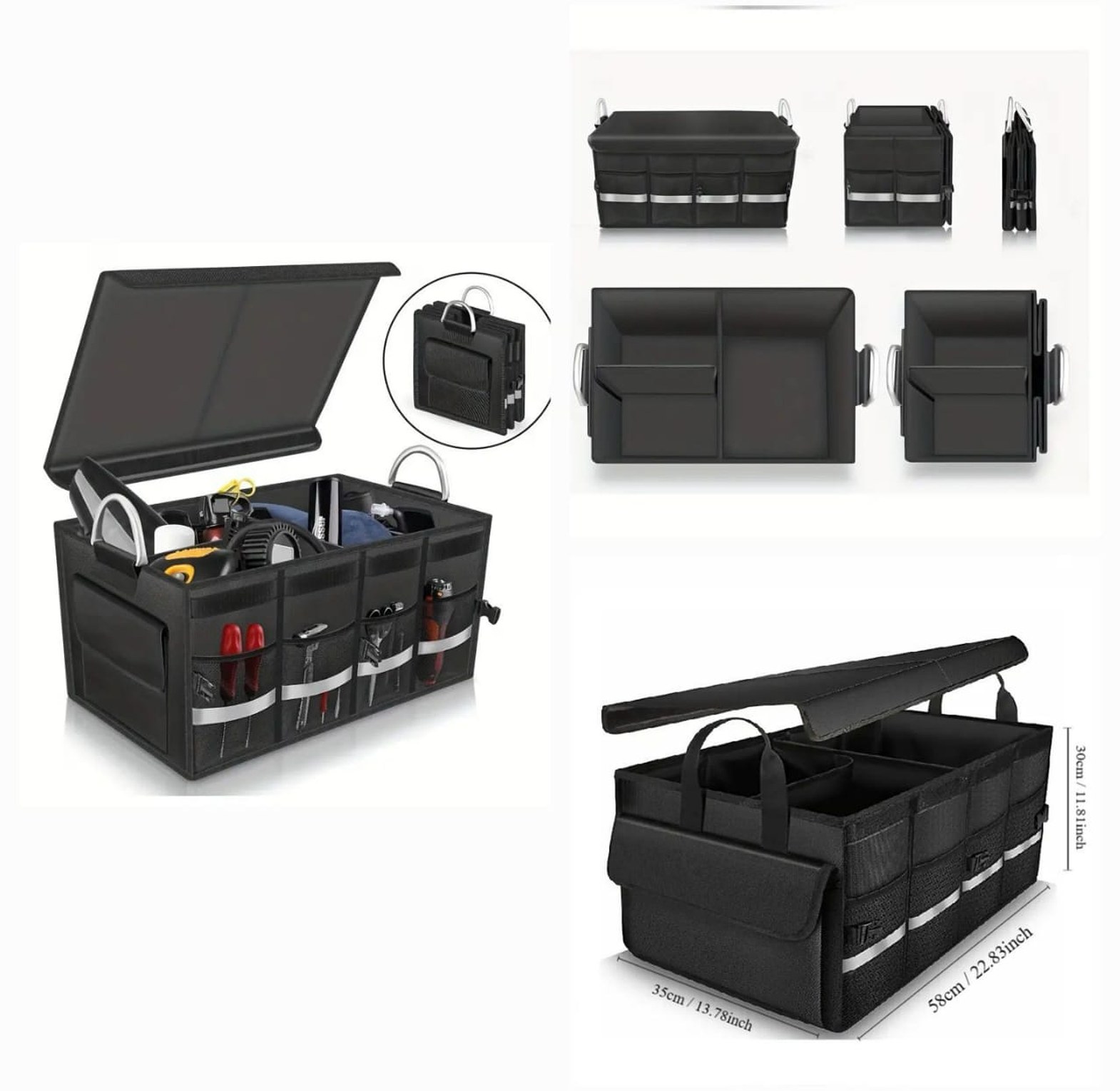 Heavy Duty Car Boot Organizer image
