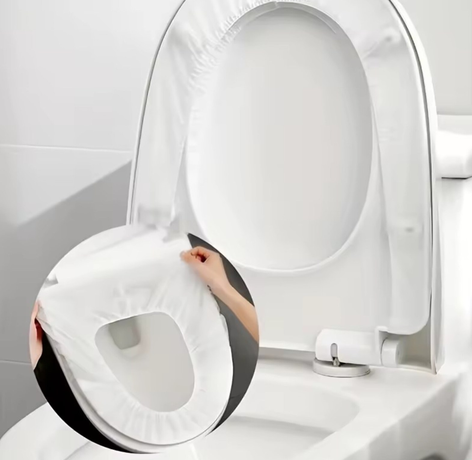 10pc Disposable Toilet Seat Cover Set image