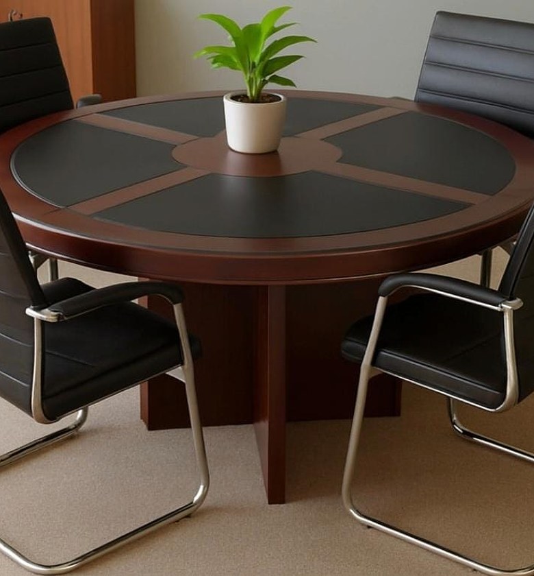 1.2M Round Office Meeting Table image
