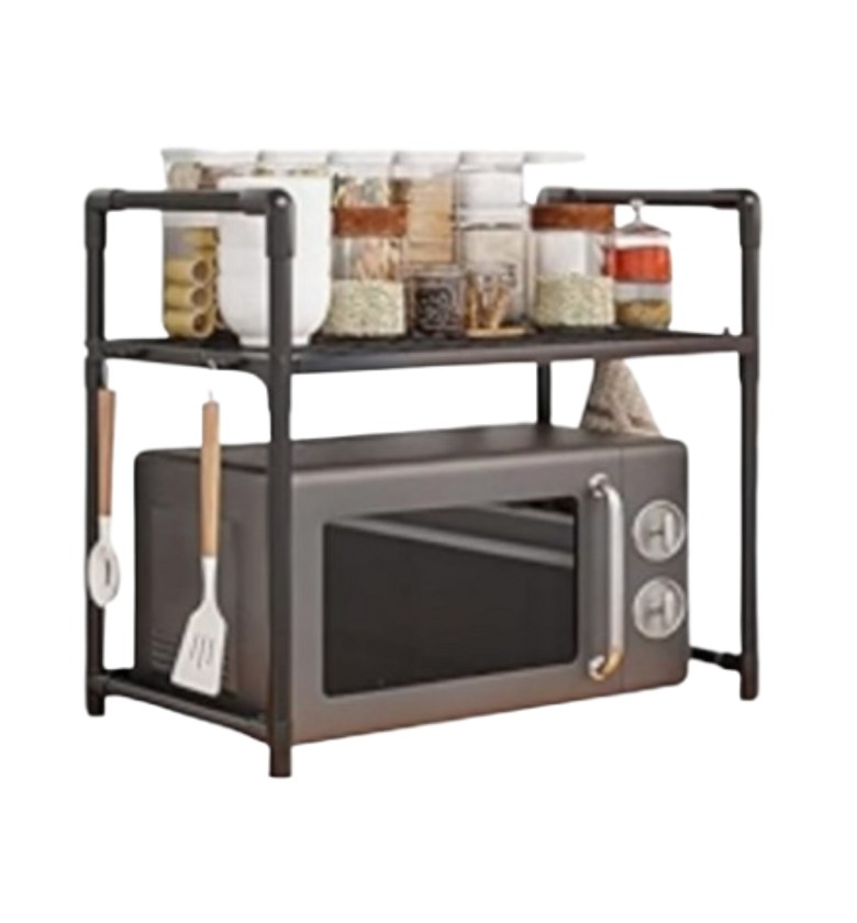 2tier microwave stand / multipurpose rack image