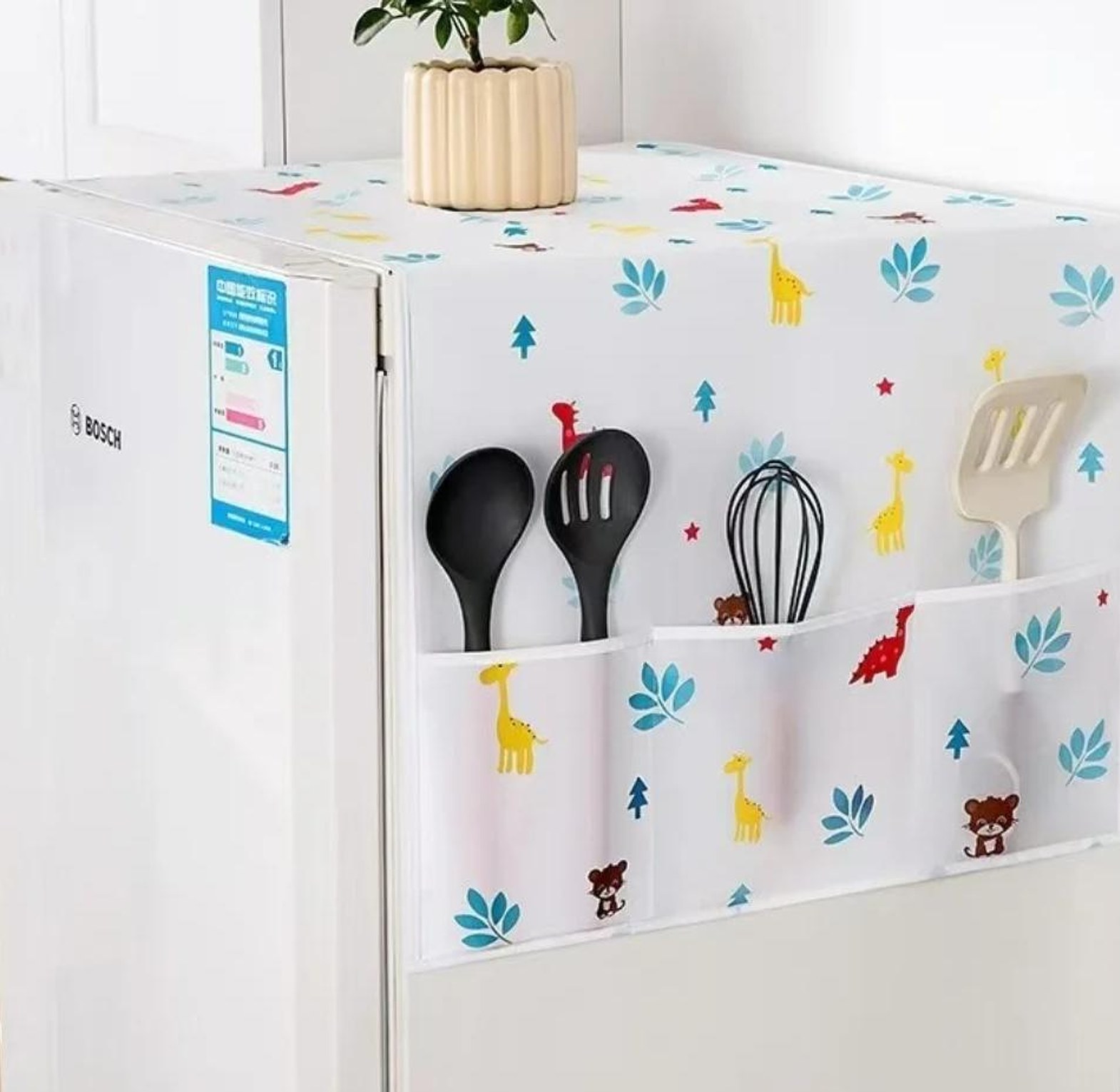 Microwave /fridge dust cover image