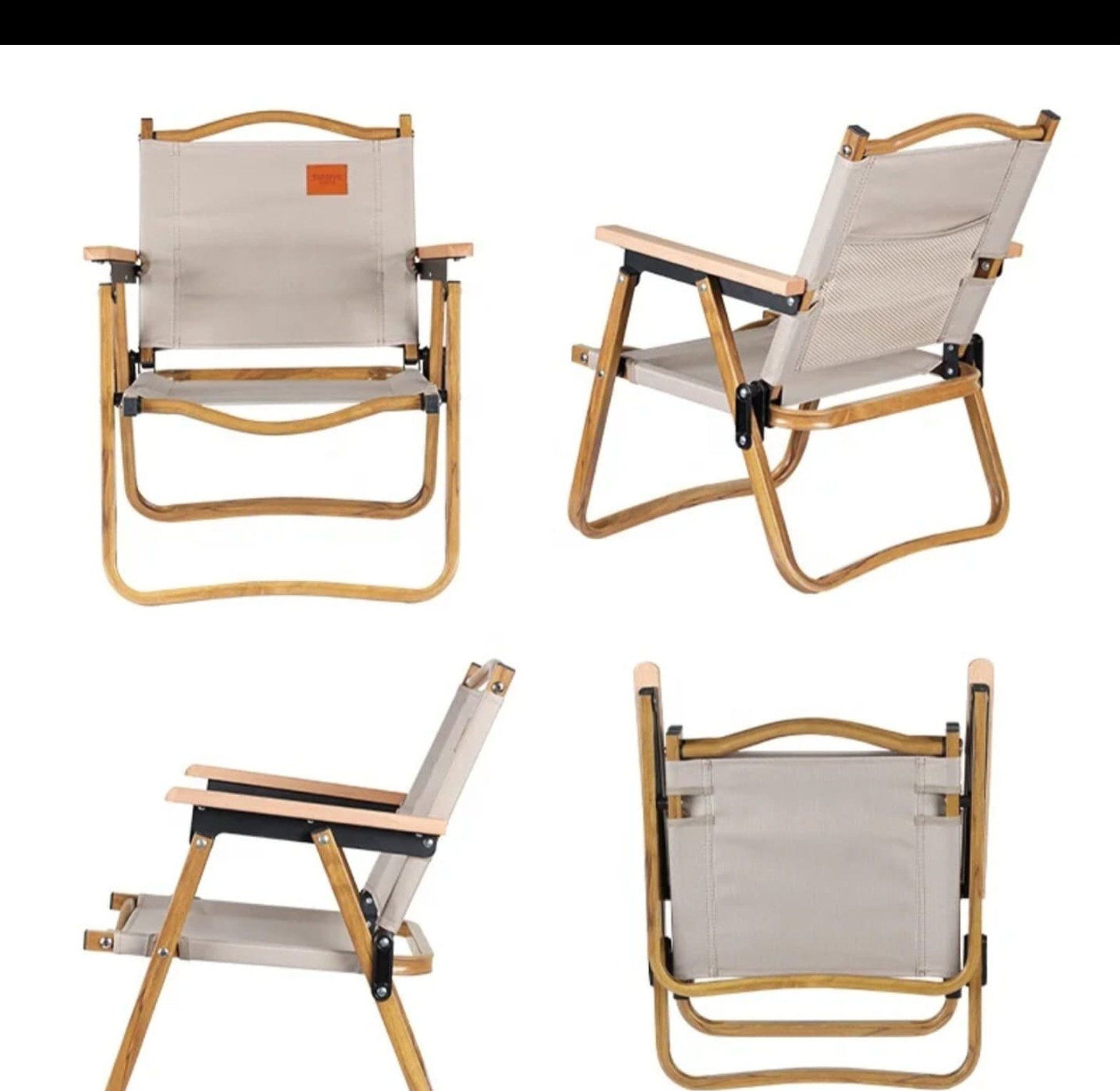 Voyager Deluxe Foldable Camping Chair image