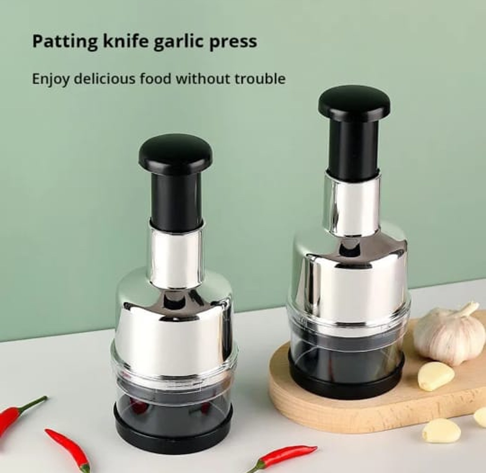 Manual Garlic Press Squeezer  image