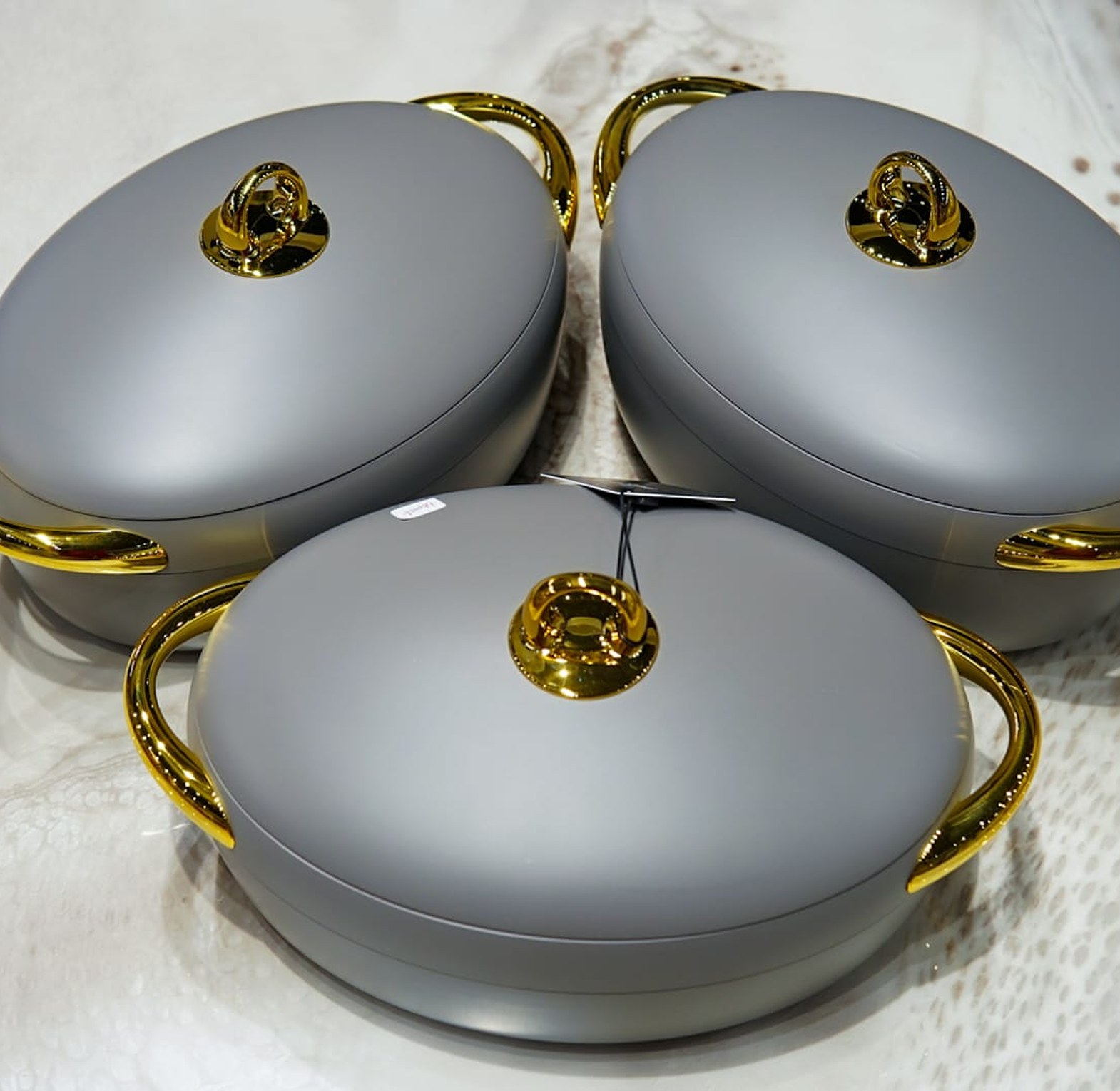 LUXURIOUS insulated hotpots set OVAL  image