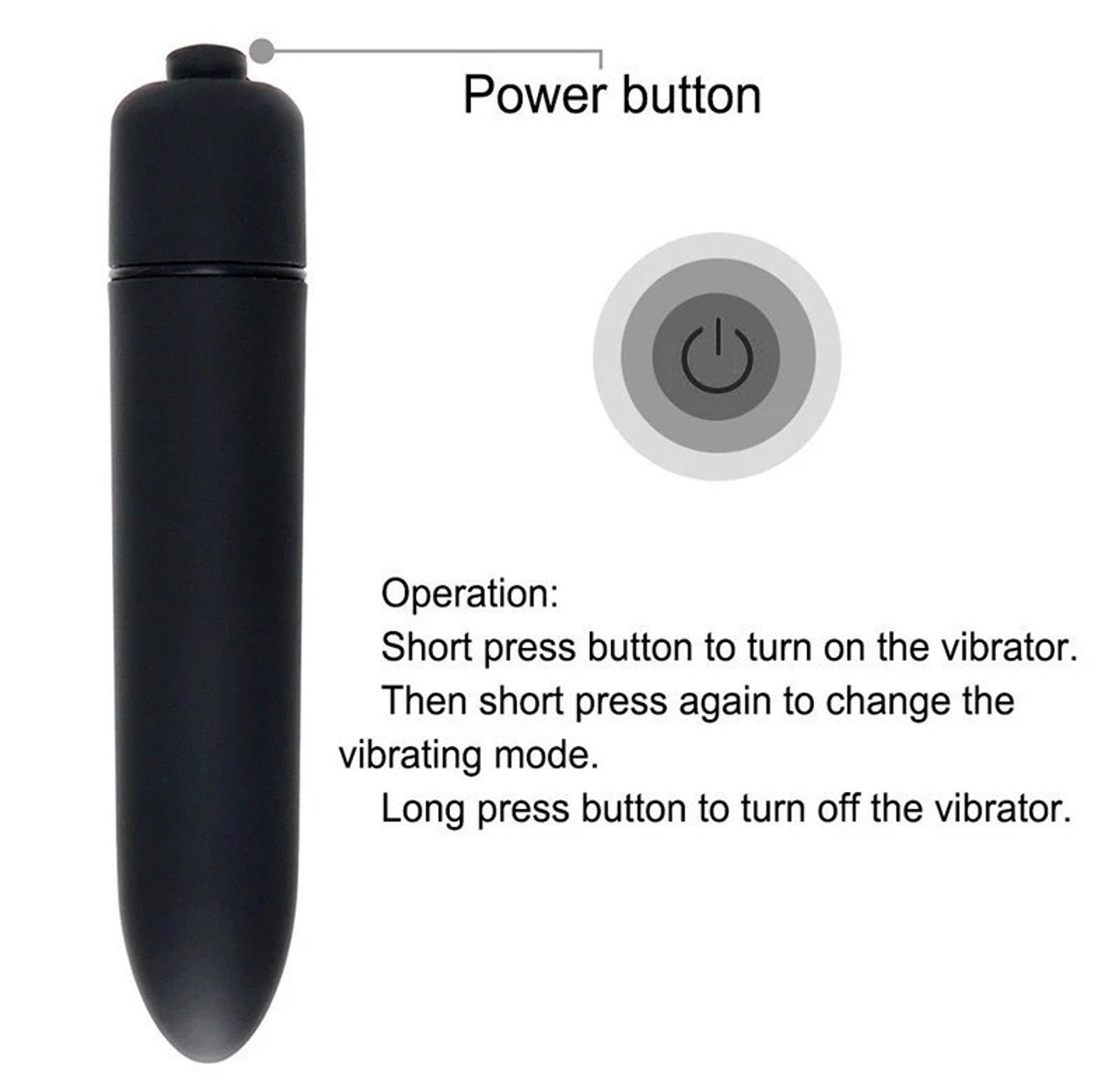 10 Speed Mini Bullet Waterproof Clitoris Stimulator Dildo Vibrator Massager Adult Products Sex Toys for Woman image