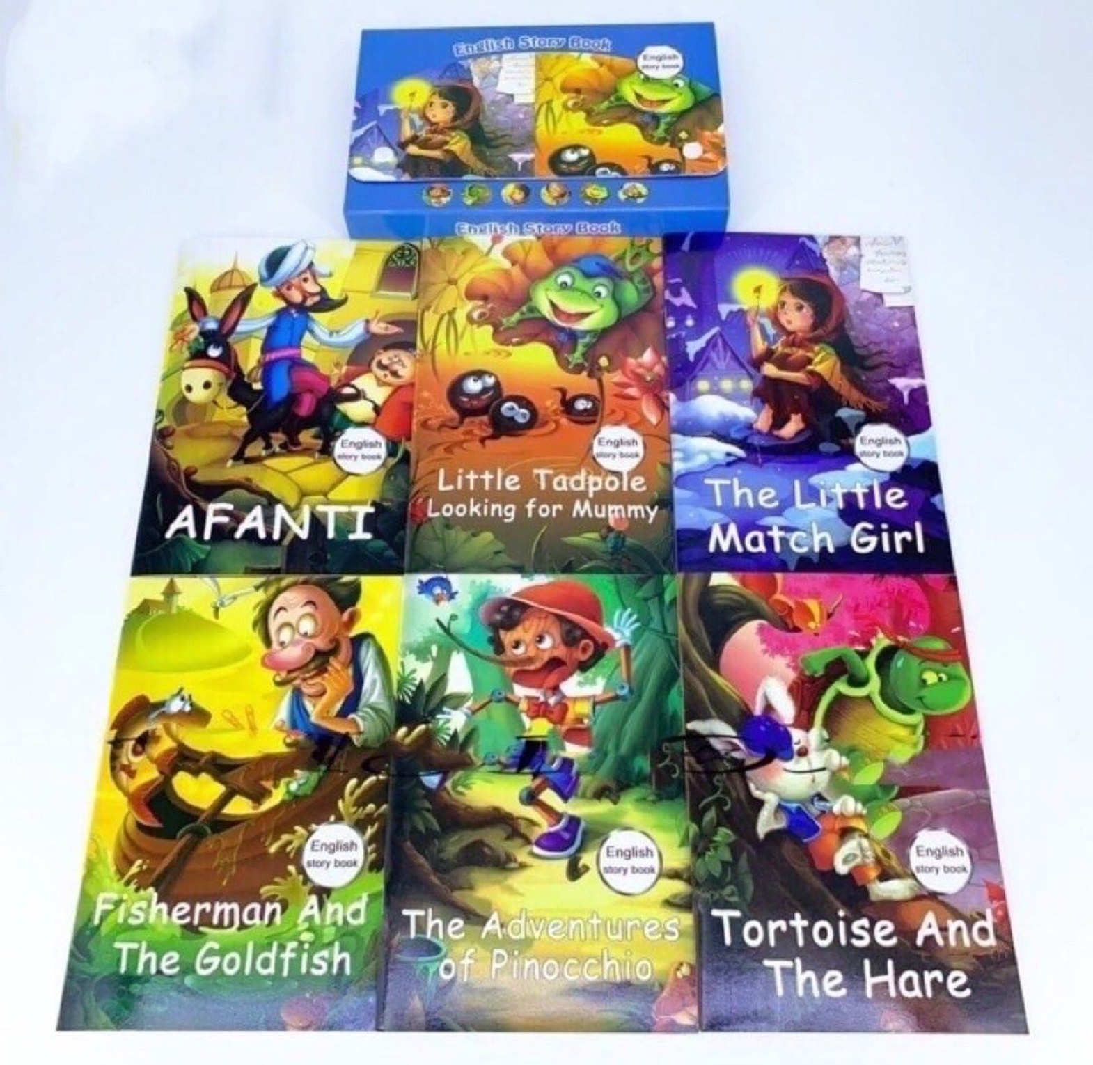 6 Pc Children’S Storybook Set, English Story Books Set image