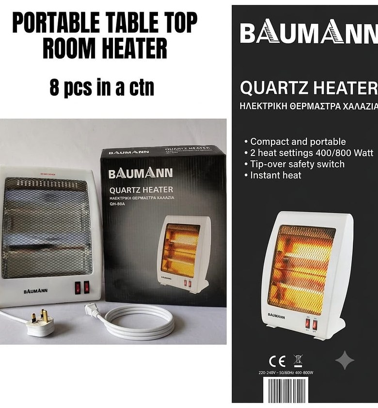 Portable Table Top Room Heater image