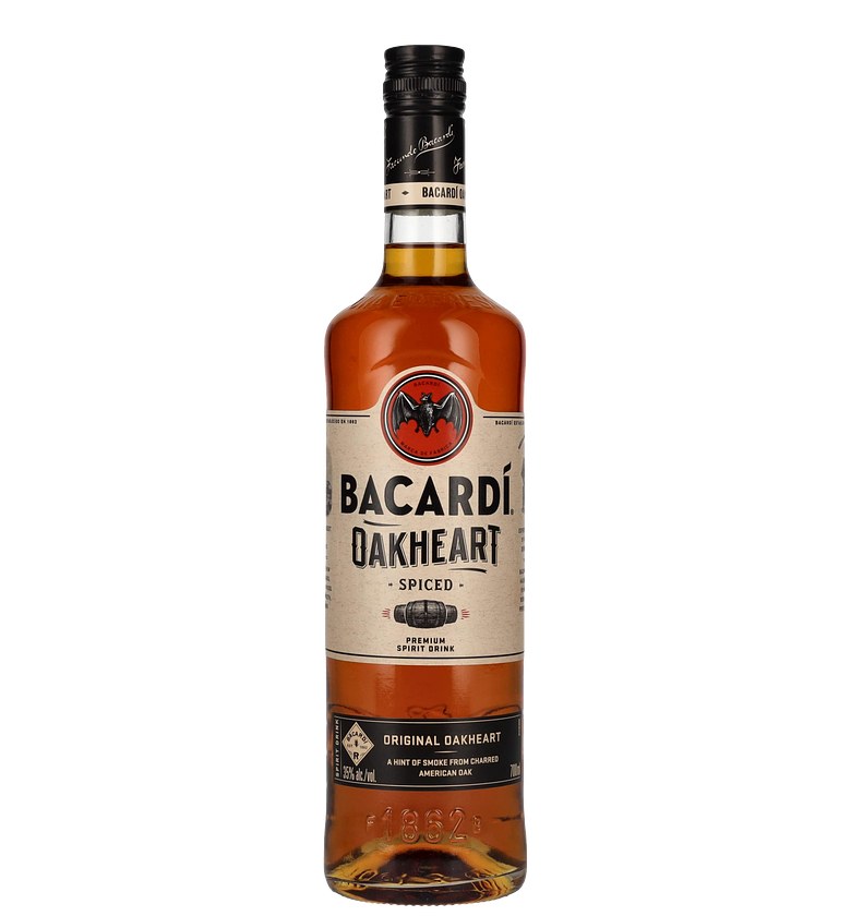 Bacardi Oakheart Spiced 700ml image
