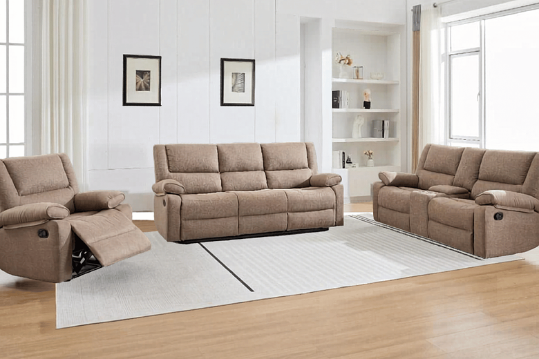ZURI 7 Seater Fabric Recliner (3+2+1+1) image