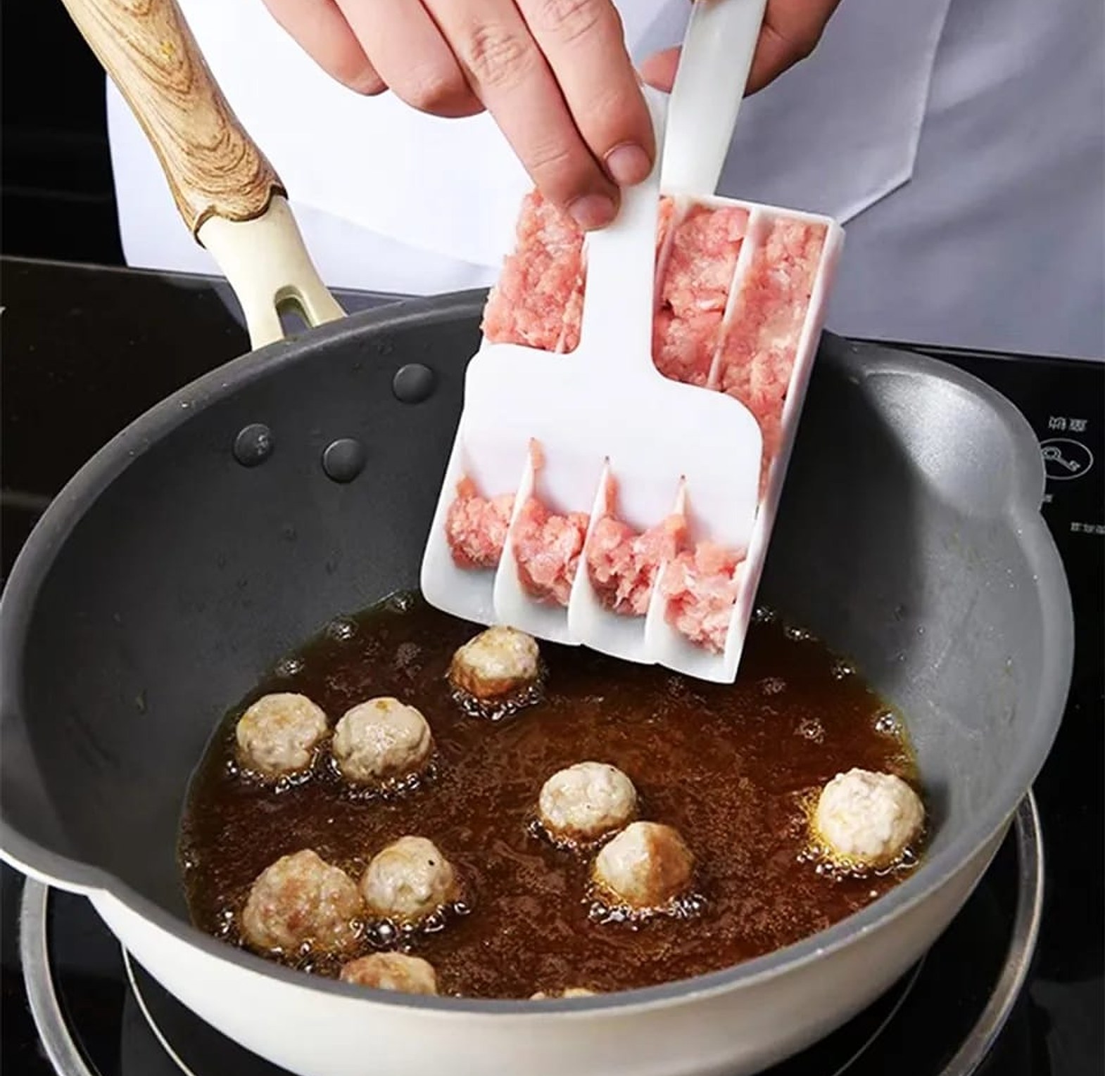 Four row Meatball Maker Mold image