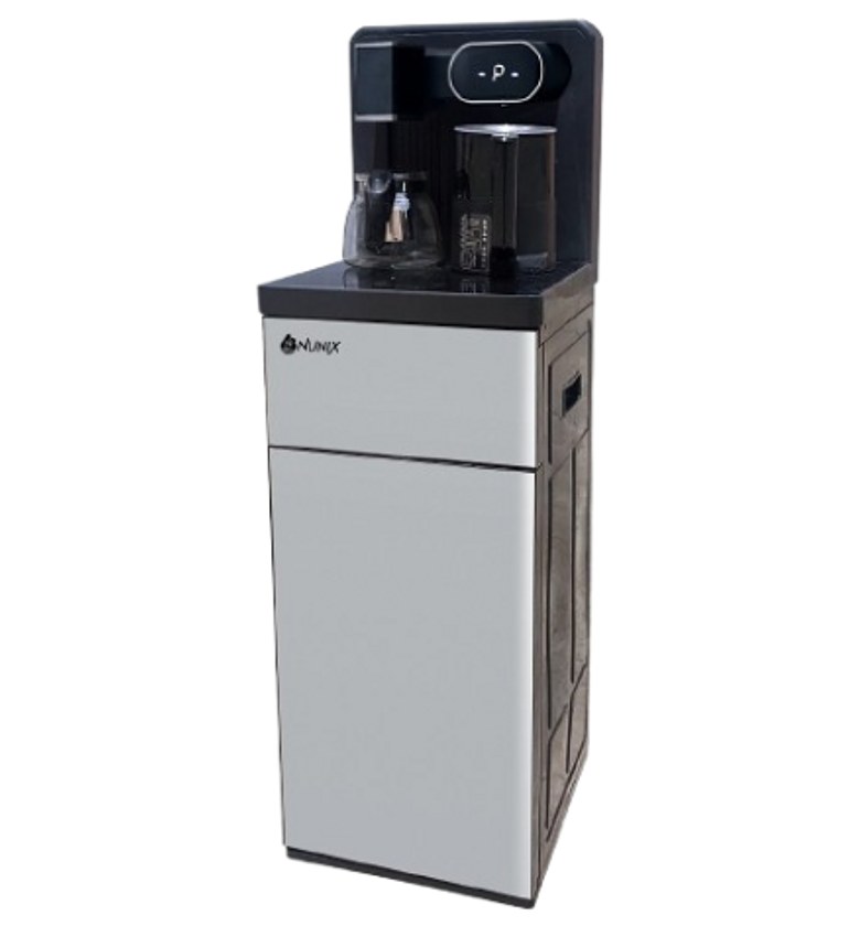  Nunix A1C Bottom Load Hot and Cold Water Dispenser also features a coffee maker image
