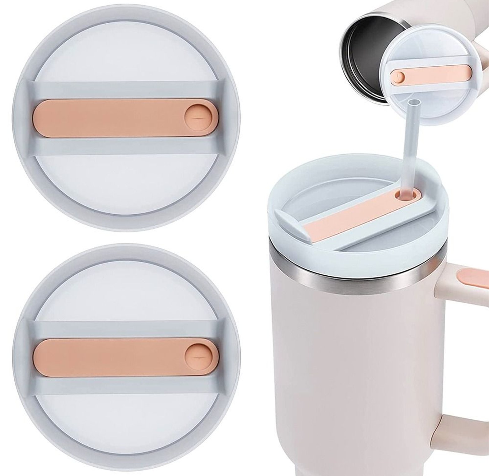 40oz Thermal Tumbler Flip Cap Replacement image