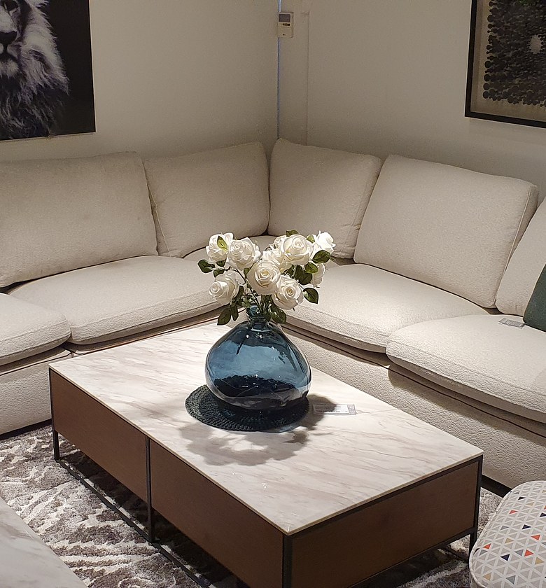 FABRIC CORNER SOFA 3 SEAT image