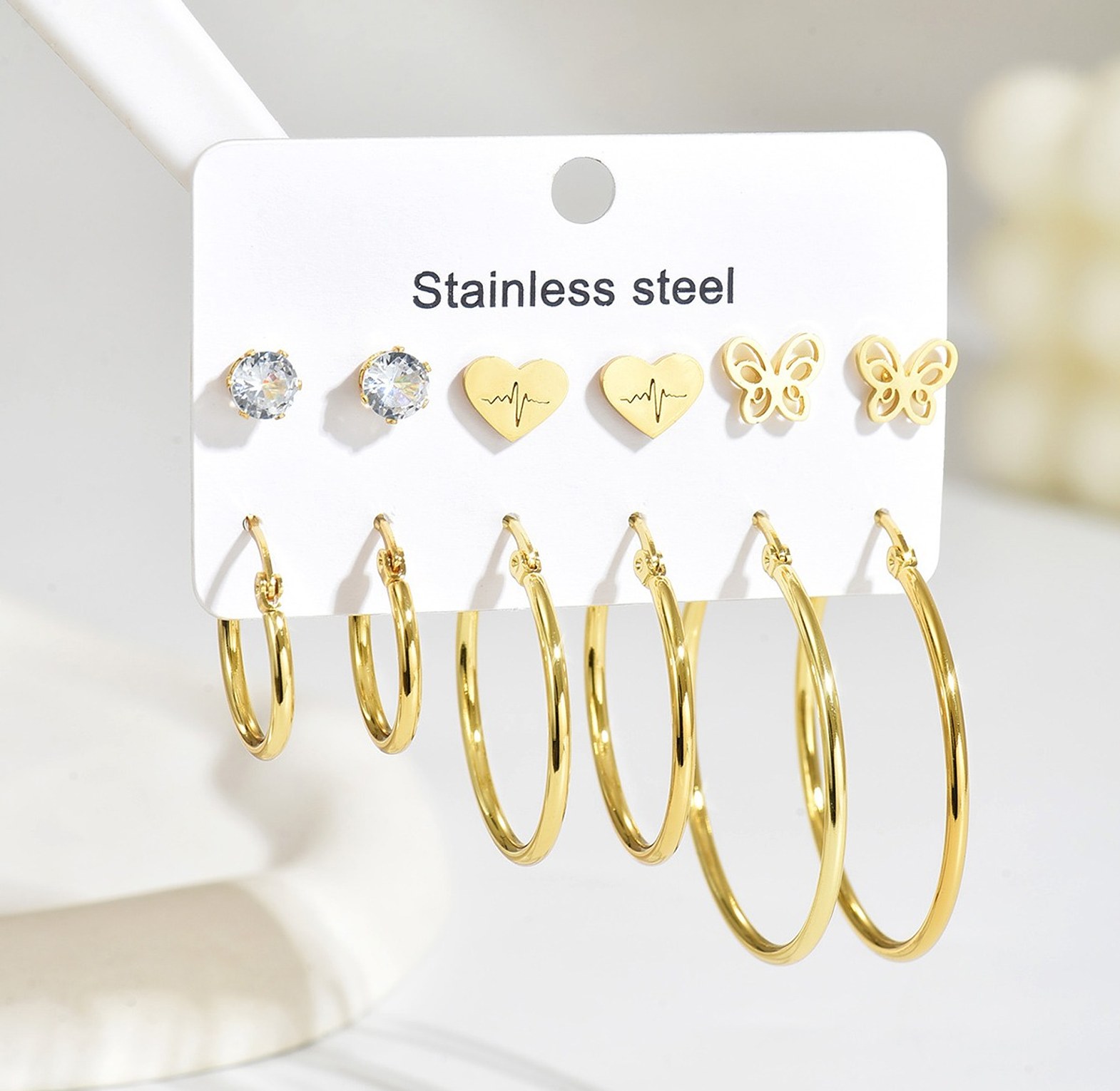 Stainless hoop set 01 image