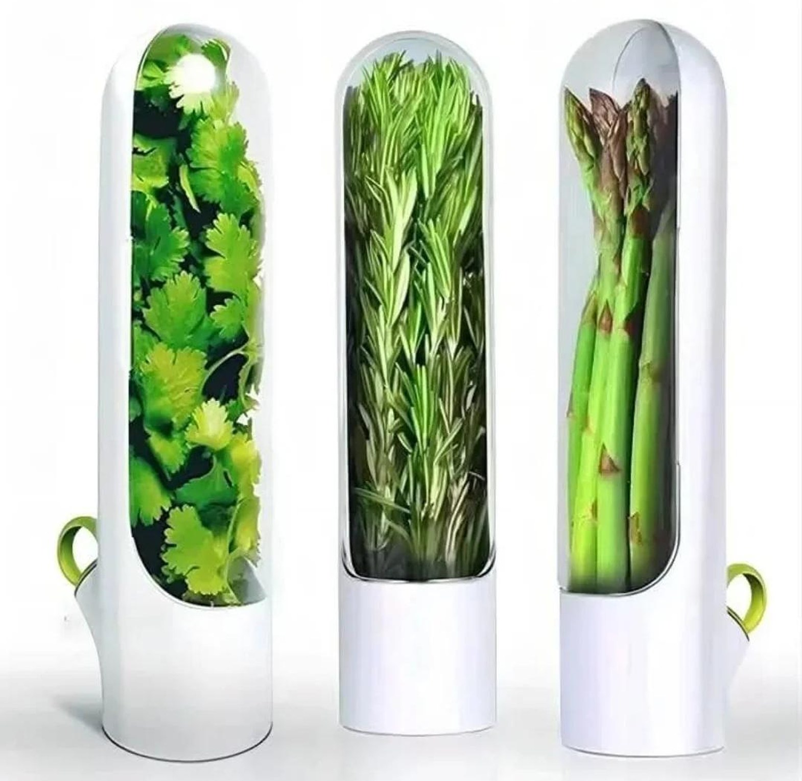 Herb/Dhania fridge storage containers image