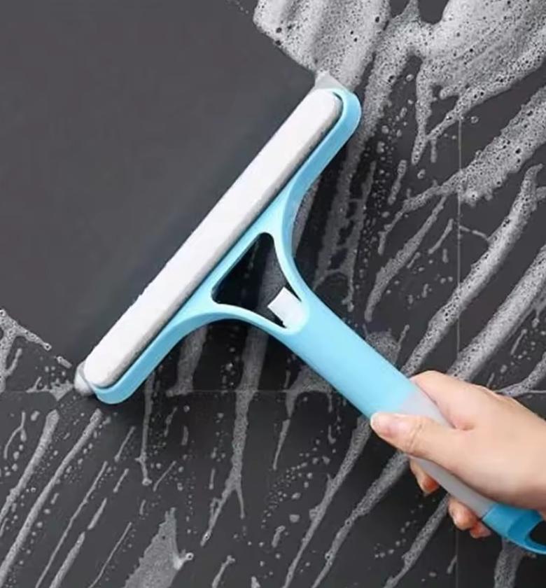 Multifunctional Window Spray Squeegee Glass Cleaner Tool for Car Windshields and Home Windows image