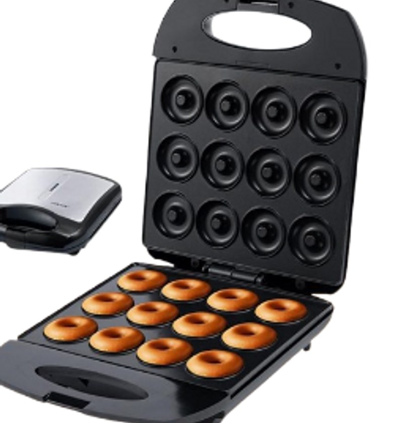 Donut Maker.  Sokany Donut Maker 12 Pieces  Electric Donut Maker image