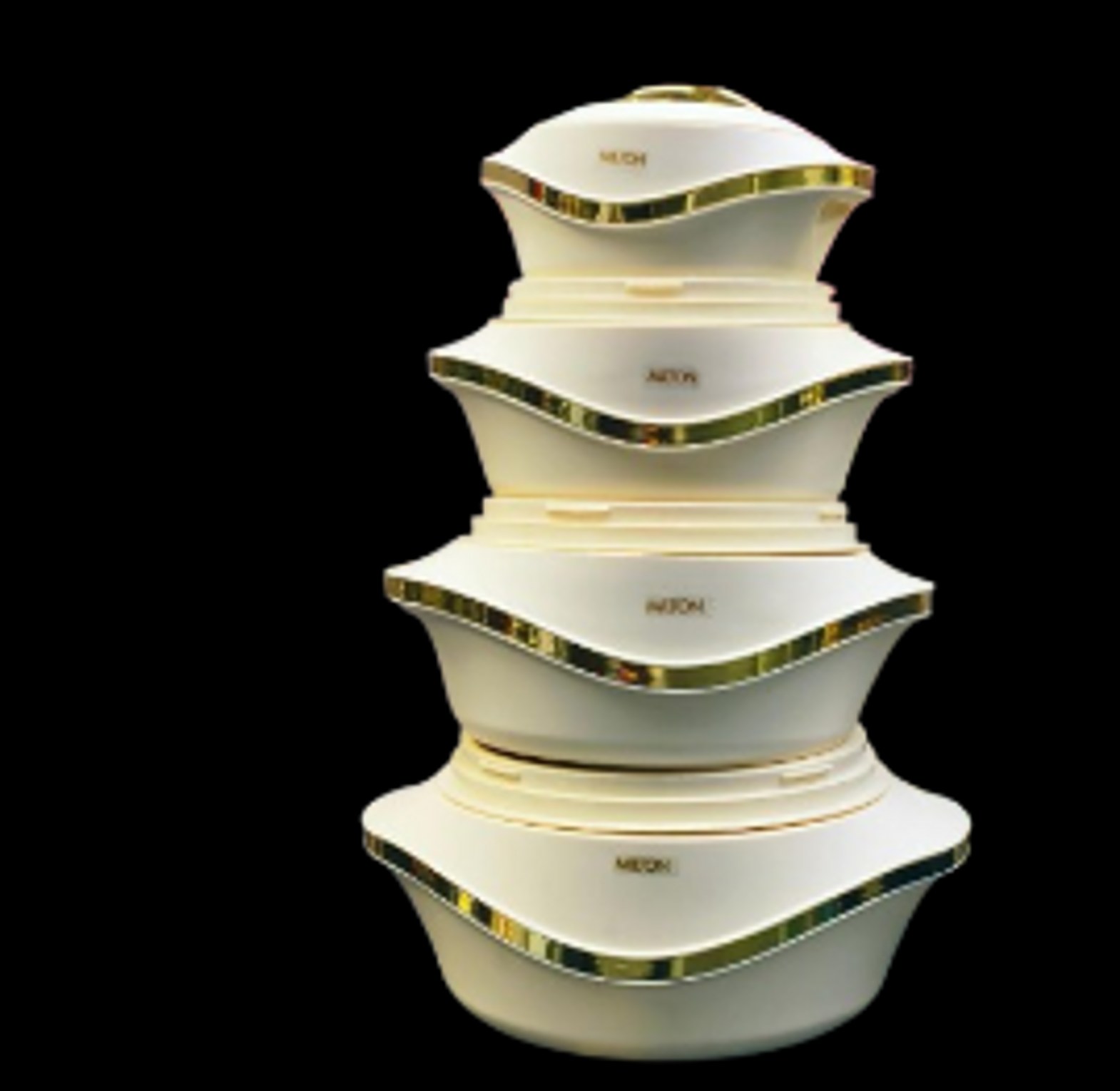 Hotpot. Milton 4 pcs pearl hotpots well insulated image