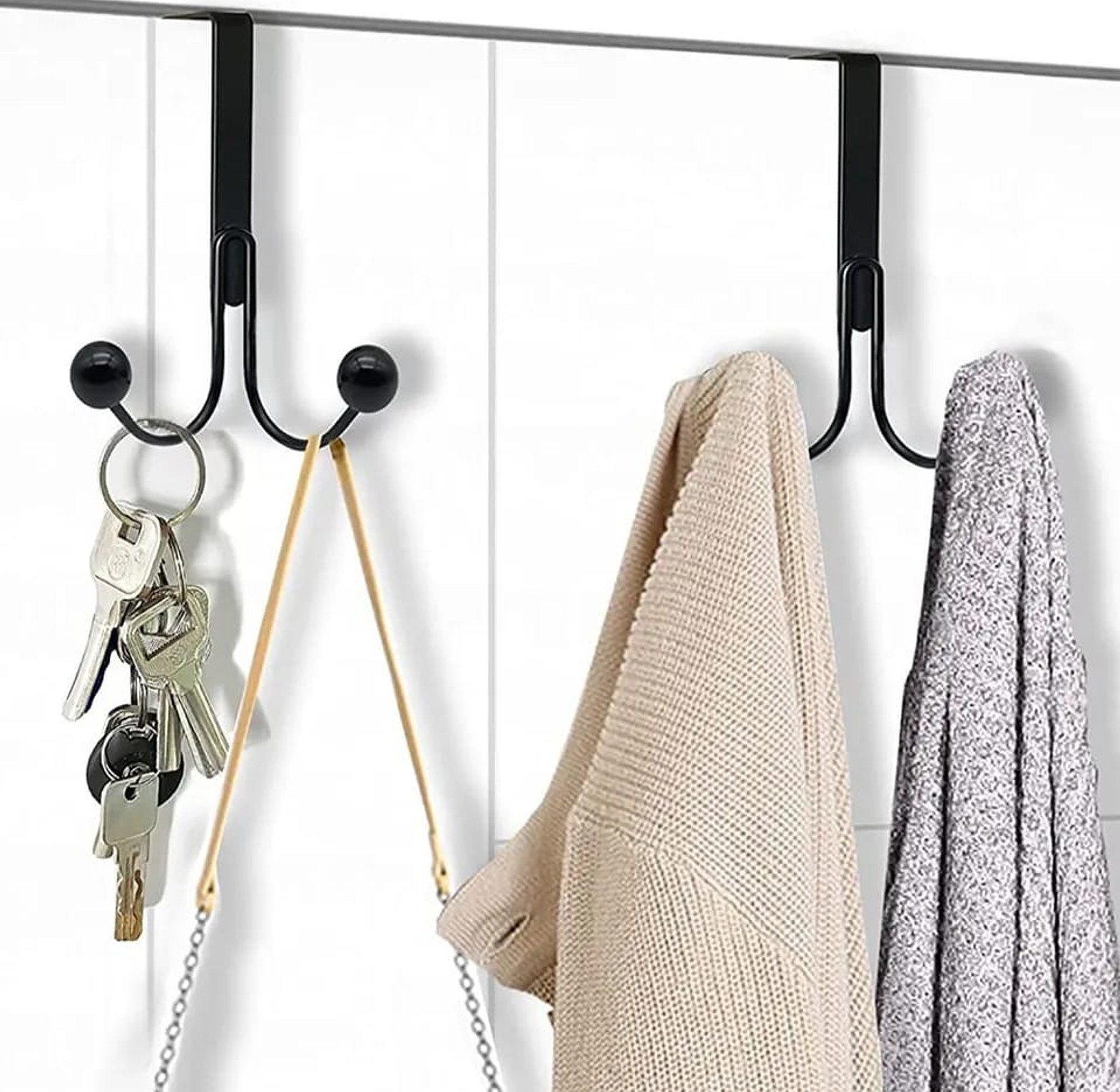 Over The Door Double Hanger image