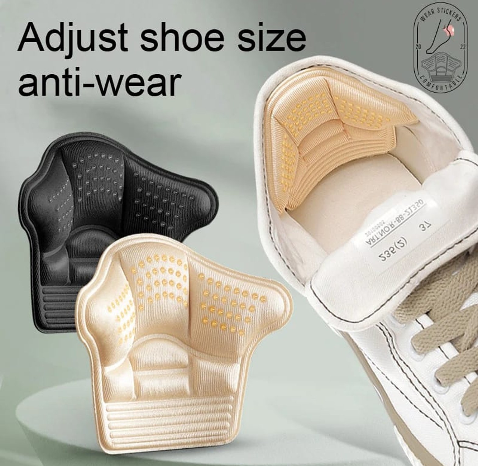 Unisex Shoes Heel Sticker image